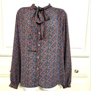 VINTAGE Secretary Blouse 16